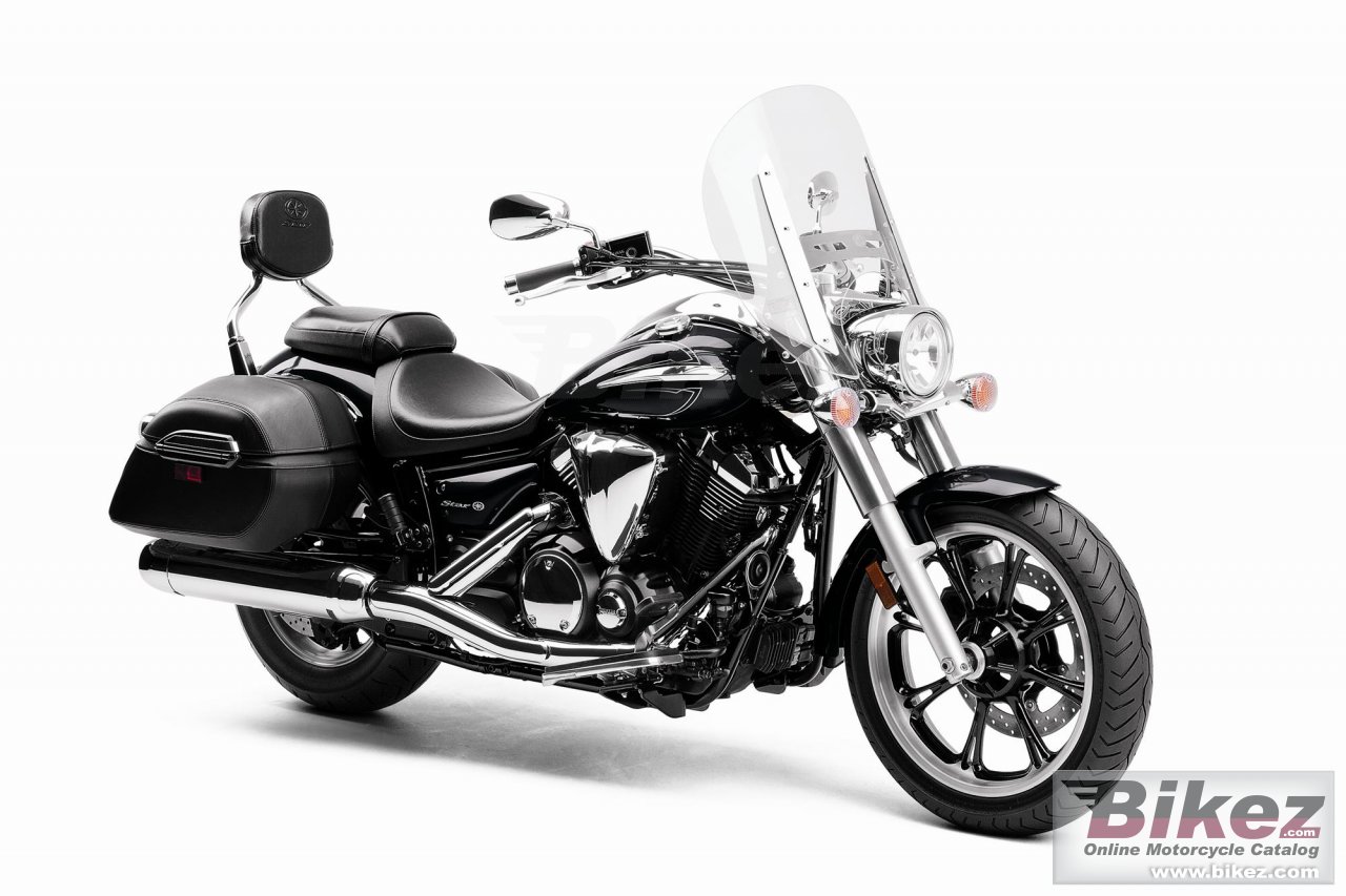 Big Yamaha v star 950 tourer picture and wallpaper from Bikez.com